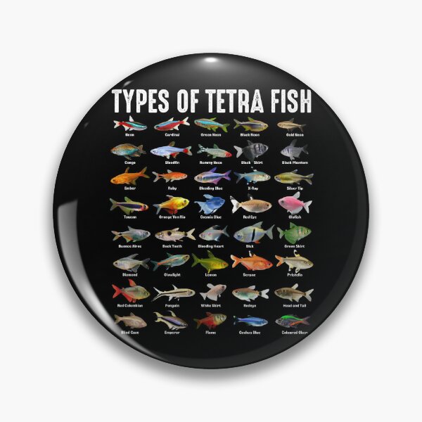 Item preview, Types of Tetra Fish - Tetras Aquarium Fish Species Lover designed and sold by NUMAcreations.