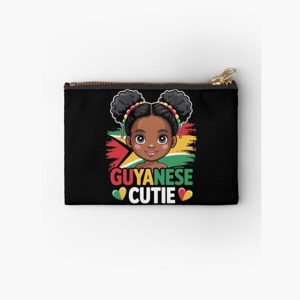 Item preview, Guyanese Cutie Girl Flag Colors Guyana Cultural Pride designed and sold by NUMAcreations.