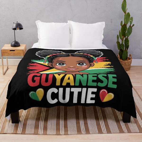 Item preview, Guyanese Cutie Girl Flag Colors Guyana Cultural Pride designed and sold by NUMAcreations.