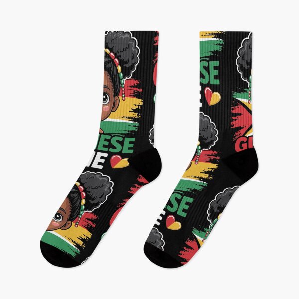 Item preview, Guyanese Cutie Girl Flag Colors Guyana Cultural Pride designed and sold by NUMAcreations.