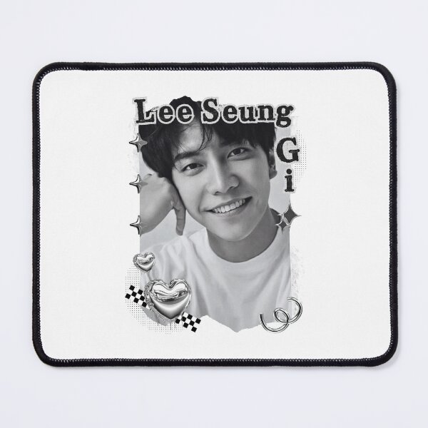 Item preview, Lee Seung-gi Kpop Solo Artist Black and White Collage Digital Art Portrait designed and sold by AJUNICE STUDIO.