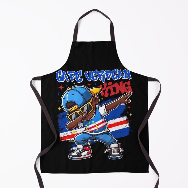 Item preview, Cape Verdean King dabbing Cape Verde Flag Pride for Kids designed and sold by NUMAcreations.