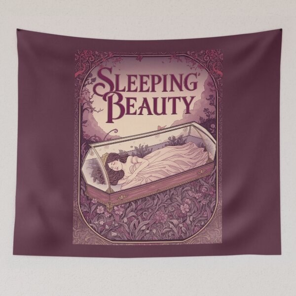 Item preview, A Vintage Poster of Sleeping Beauty  designed and sold by GoodOldVintage.