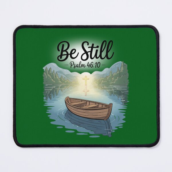 Item preview, Be Still – Psalm 46:10 (Christian Design) designed and sold by GENX-AUTISM-DAD.