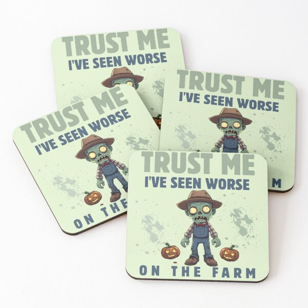 Item preview, Trust Me I’ve Seen Worse On The Farm Halloween T-Shirt designed and sold by Oopsie Doodle .
