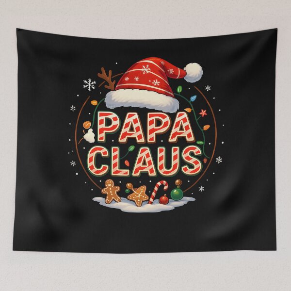 Item preview, Papa Claus Christmas Lights Pajama Family Matching For Men designed and sold by clothesy7.
