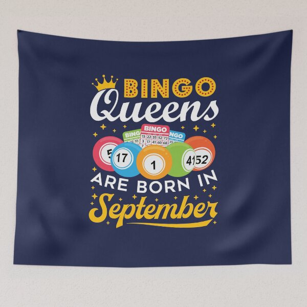 Item preview, Bingo Queens Are Born in September designed and sold by jaygo.