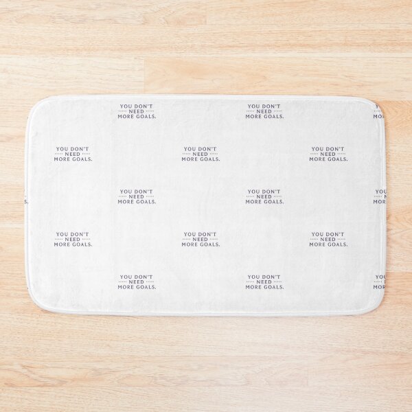 Item preview, You Don’t Need More Goals | Mindful Simplicity & Minimalist Motivational Quote Design designed and sold by KiValuate.