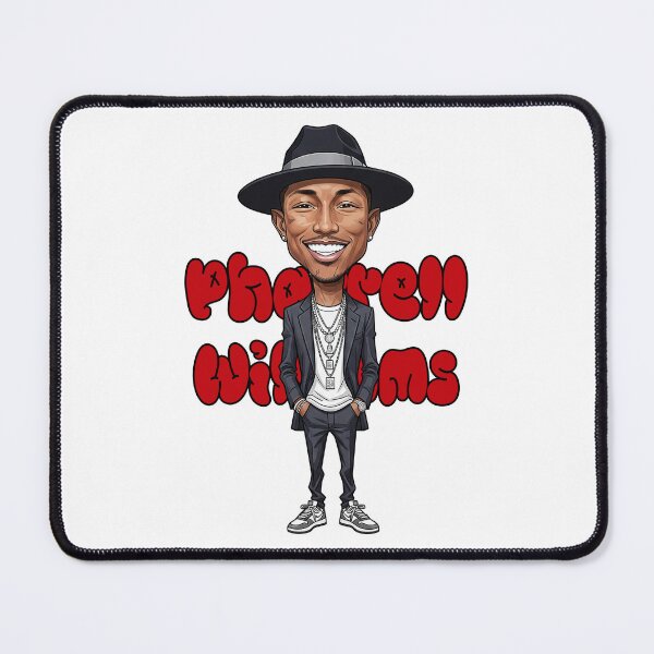 Item preview, Funny caricature of Pharrell Williams American record producer and singer designed and sold by vectorlove.