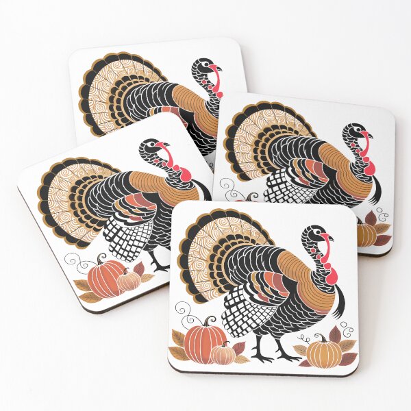 Artikelvorschau, Moderner minimalistischer Thanksgiving-Truthahn entworfen und verkauft von  Ojo de Lilith.
