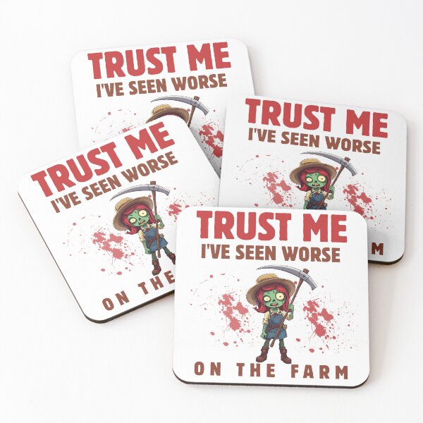 Item preview, Trust Me I’ve Seen Worse On The Farm Halloween T-Shirt designed and sold by Oopsie Doodle .