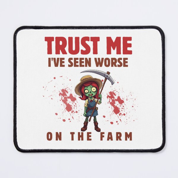 Item preview, Trust Me I’ve Seen Worse On The Farm Halloween T-Shirt designed and sold by Oopsie Doodle .
