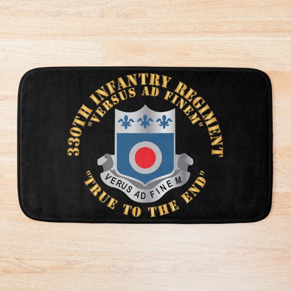 Item preview, Army - 330th Infantry Regiment - DUI - Versus Ad Finem - True to the End w Infantry Br X 300 designed and sold by Military Insignia Products.