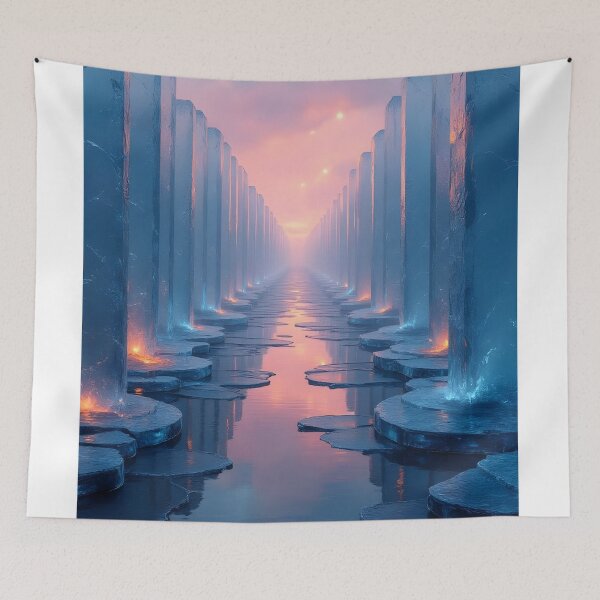 Item preview, Ethereal Ice Corridor designed and sold by oanaunciuleanu.