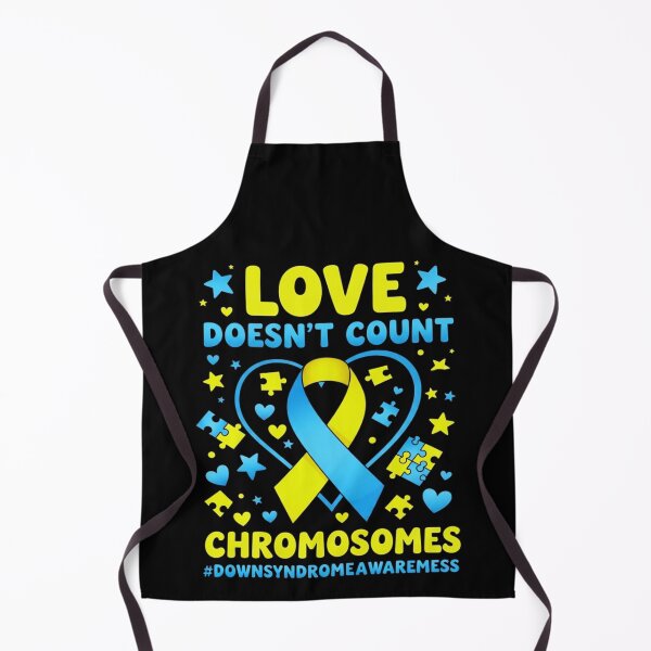 Item preview, Love Doesn’t Count Chromosomes | Down Syndrome Awareness Support Design designed and sold by Teetreasure2.