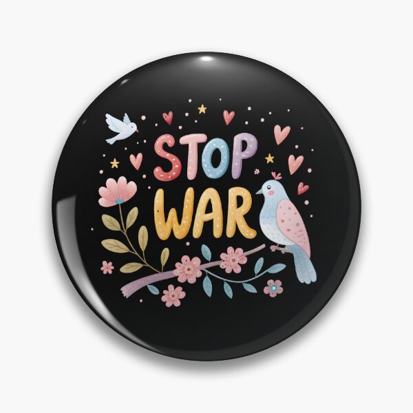 Item preview, Stop war designed and sold by nimmitrends.
