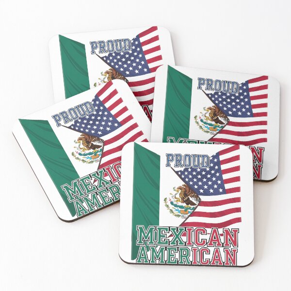 Item preview, Proud Mexican American Flag Unity T-Shirt designed and sold by Uglyandcute.