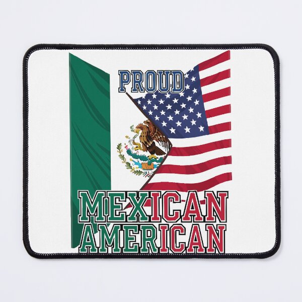 Item preview, Proud Mexican American Flag Unity T-Shirt designed and sold by Uglyandcute.