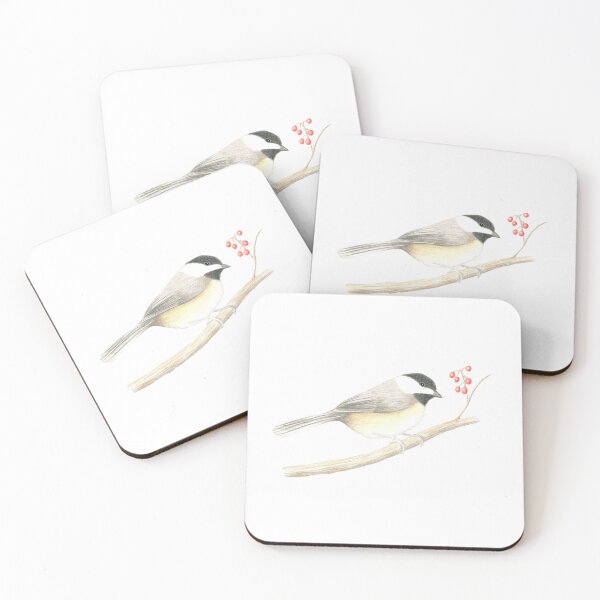Item preview, Eastern Black-Capped Chickadee designed and sold by Ann Brantingham -- Nature Art.
