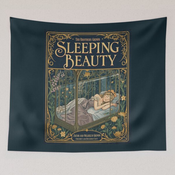 Item preview, A Vintage Poster of Sleeping Beauty  designed and sold by GoodOldVintage.