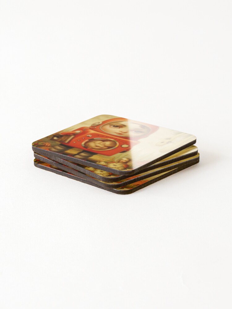 Thumbnail 4 of 5, Coasters (Set of 4), Mark Ryden designed and sold by LK09.