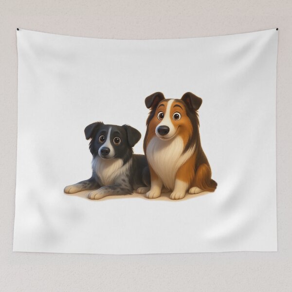 Item preview, Bailey and Barney Sitting designed and sold by acupofcoffy.