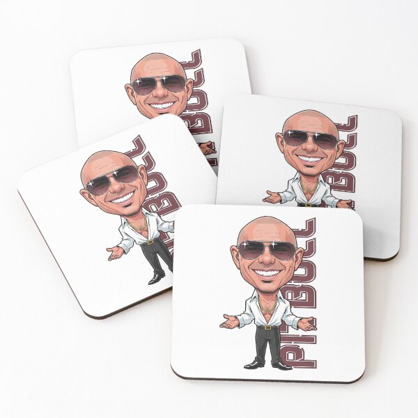 Item preview, Funny caricature of Pitbull Singer and rapper designed and sold by vectorlove.
