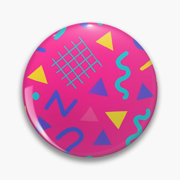 Item preview, Pink Retro 80s 90s Geometric Pattern designed and sold by Graphics4X.