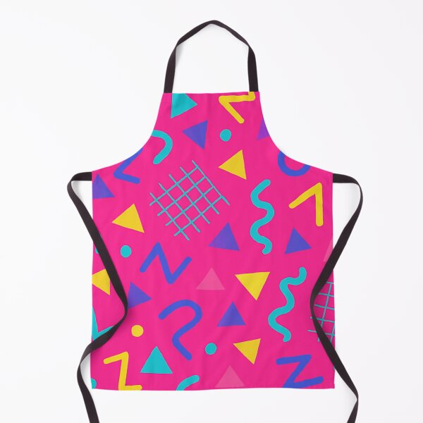 Artikelvorschau, Rosa Retro 80er 90er geometrisches Muster entworfen und verkauft von Graphics4X.