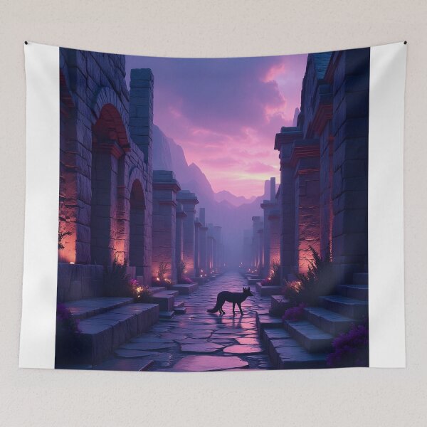 Item preview, Twilight in the Ancient Ruins designed and sold by oanaunciuleanu.