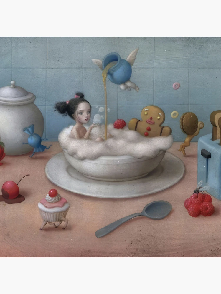 Thumbnail 4 of 4, Clock, Mark Ryden designed and sold by KaijuNoKaiju.