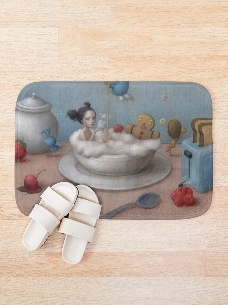 Thumbnail 1 of 6, Bath Mat, Mark Ryden designed and sold by LK09.