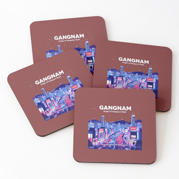 Item preview, Gangnam Seoul 3D Sketch – Origin of Gangnam Style,  designed and sold by PaintMeWorld.