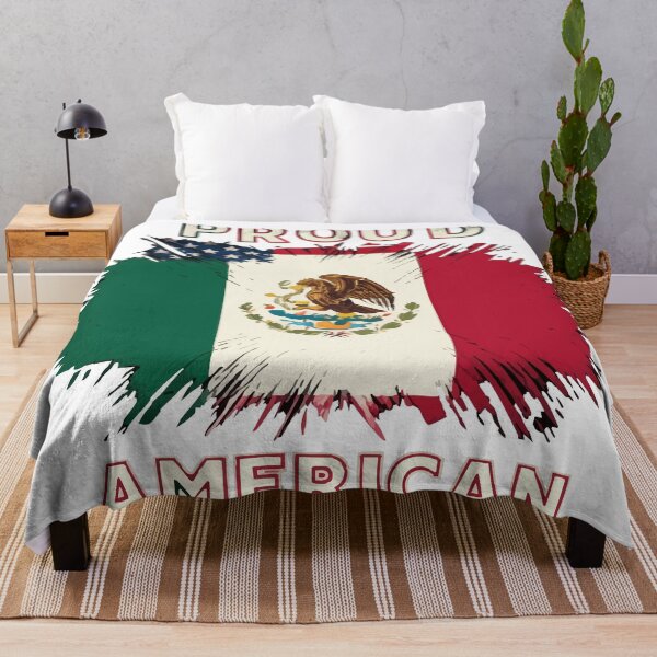 Item preview, Proud Mexican American Flag Unity T-Shirt designed and sold by Uglyandcute.