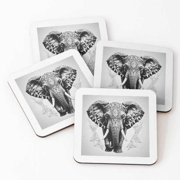 Item preview, The Elephant  Tattoo #1 designed and sold by Helios Be. Lavsh.