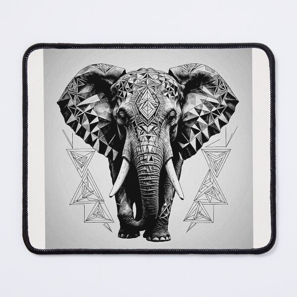 Item preview, The Elephant Tattoo #1 designed and sold by Helios Be. Lavsh.