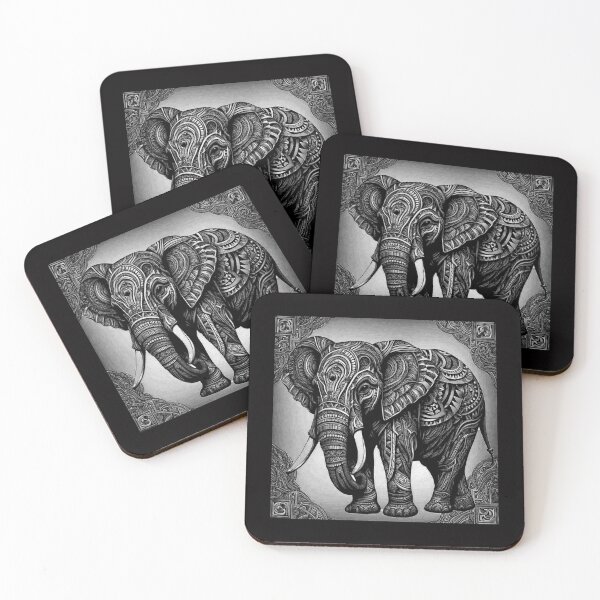 Item preview, The Elephant  Tattoo #2 designed and sold by Helios Be. Lavsh.