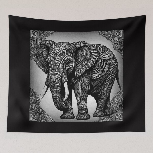 Item preview, The Elephant  Tattoo #2 designed and sold by Helios Be. Lavsh.