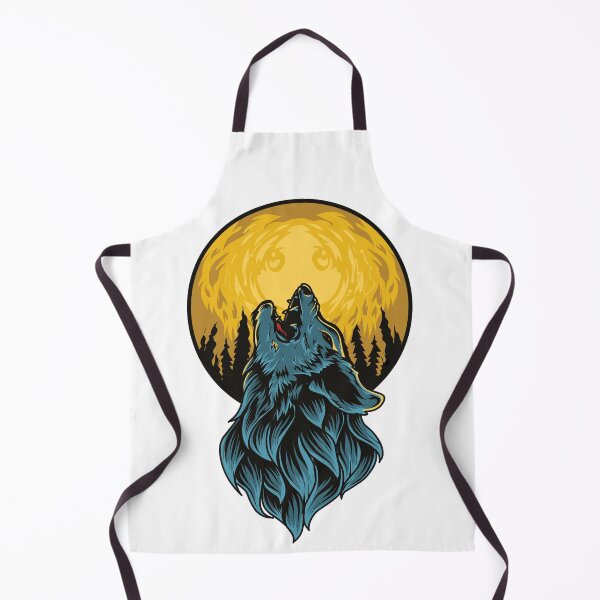 Item preview, Wolf Roaring at the Moon T-Shirt designed and sold by STMEDIADESIGN.