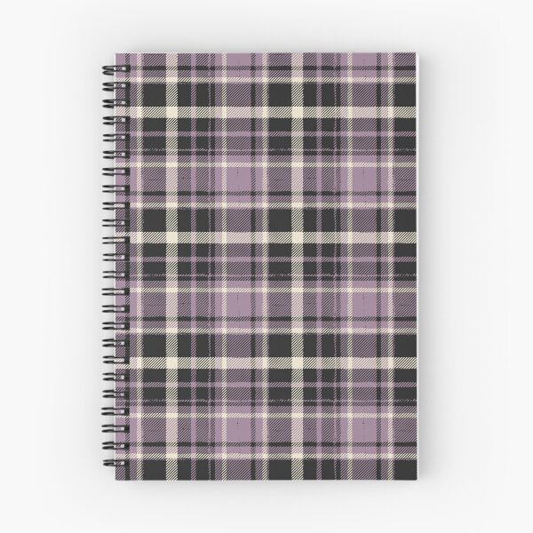 Item preview, Distressed Tartan Plaid [color: black and purple] designed and sold by Becca Alessi.