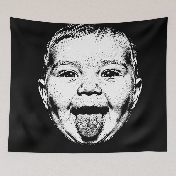 Item preview, Sticking Tongue Out Baby designed and sold by Coloradodrawings.