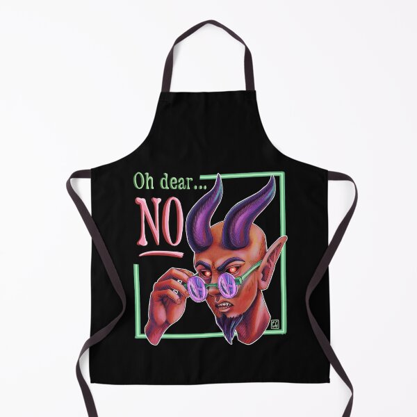 Item preview, Sassy devil oh dear quotes designed and sold by FonsCordi.