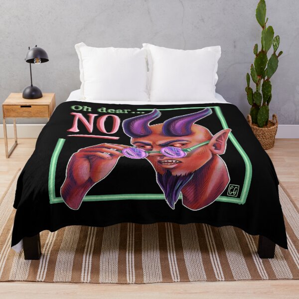 Item preview, Sassy devil oh dear quotes designed and sold by FonsCordi.