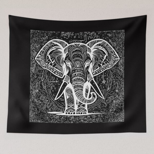 Item preview, The Elephant  Tattoo #4 designed and sold by Helios Be. Lavsh.