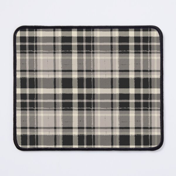 Item preview, Distressed Tartan Plaid [color: black and muted gray] designed and sold by Becca Alessi.