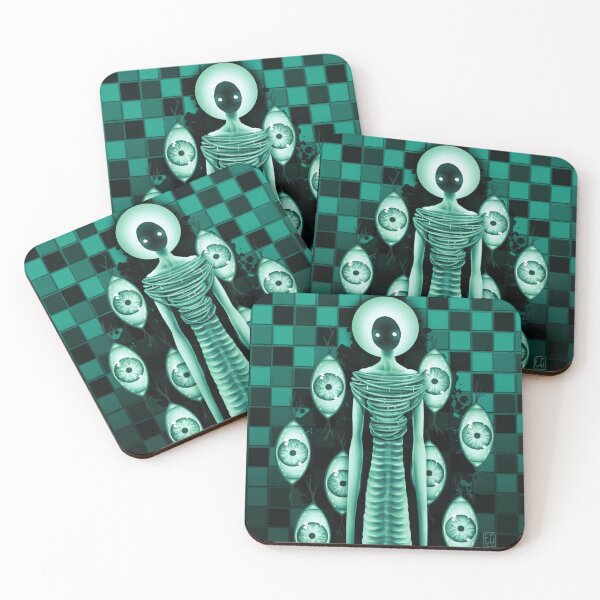 Item preview, Backrooms horror in teal designed and sold by FonsCordi.