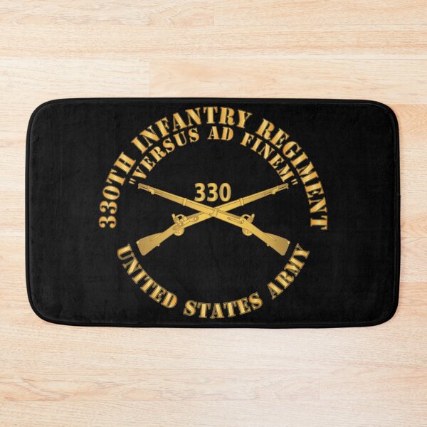 Item preview, Army - 330th Infantry Regiment - Versus Ad Finem w Infantry Br X 300 designed and sold by Military Insignia Products.