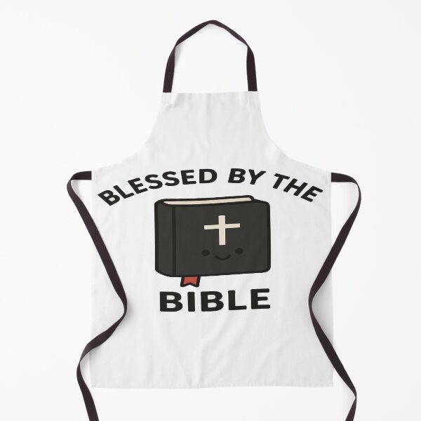 Item preview, Blessed by the Bible – Cute Christian Faith Cartoon designed and sold by Heavenly-Cloudz.