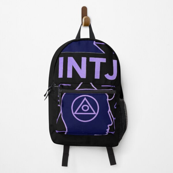 Item preview, INTJ Personality Abstract Art – MBTI Design (Center Print) designed and sold by W-Rm.