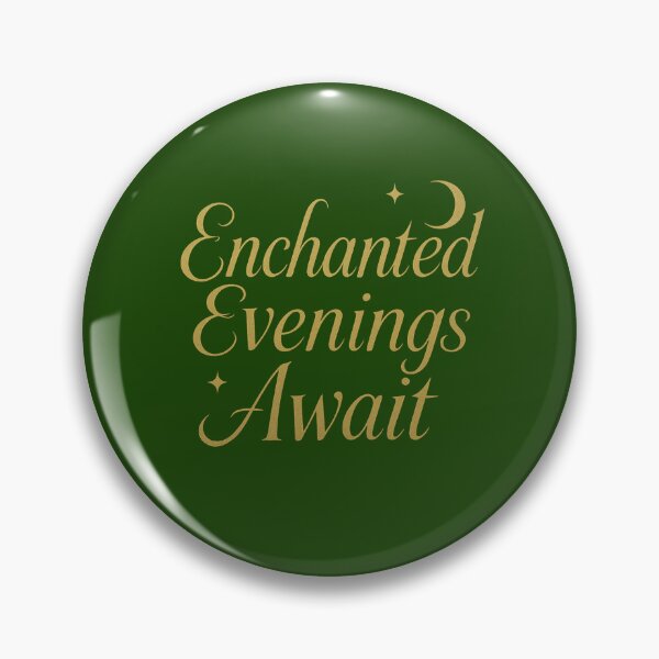 Item preview, Enchanted Evenings Await – Elegant Halloween Gold Script Design designed and sold by FaithAndJoyDesigns.